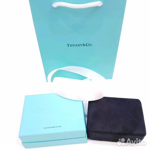 Коробка Tiffany для кольца прямоугольная Коробка Tiffany для кольца прямоугольная