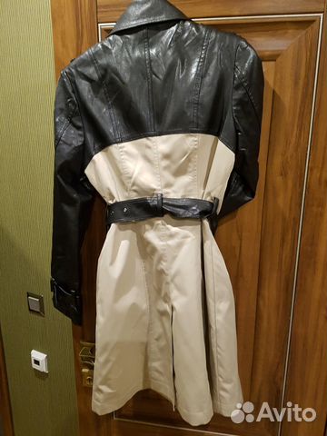 Кожаный плащ