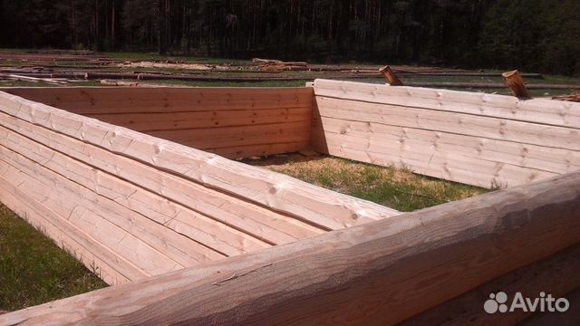 Сруб дома 8x8 м. Доставка бесплатно