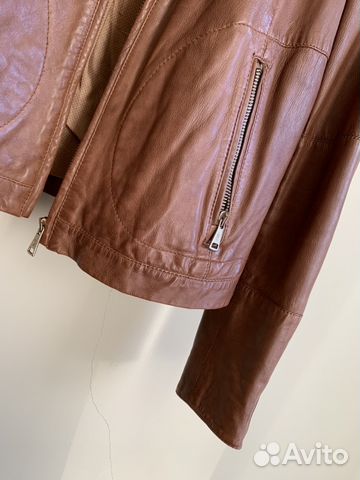 Куртка кожаная Massimo Dutti
