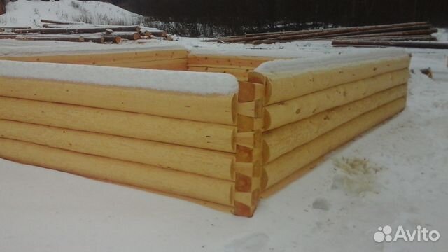 Сруб 4х6+2 с террасой