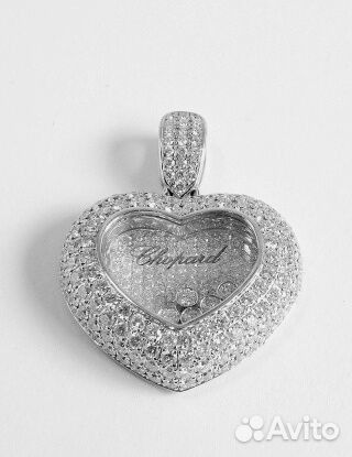 Новый золотой кулон Chopard 17.5 грамм, 585 пробы Новый золотой кулон Chopard 17.5 грамм, 585 пробы