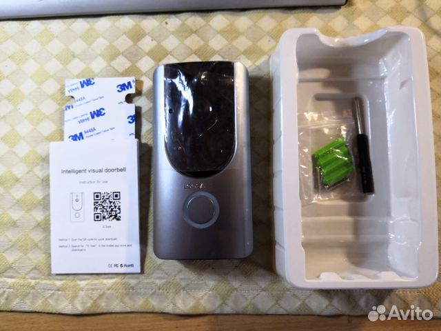 Беспроводной WI-FI видеозвонок новый