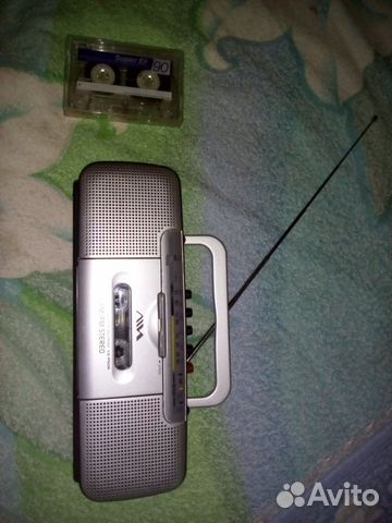 Ретро симпатичная магнитола Aiwa рабочая