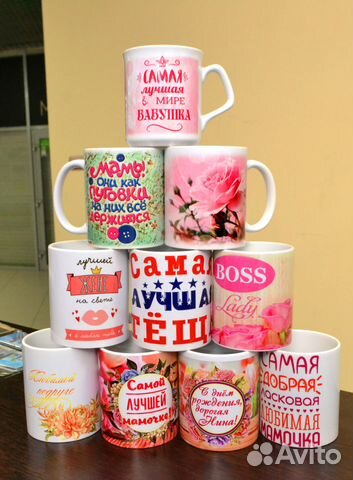 Печать на кружках, футболках