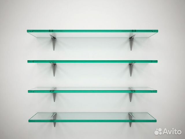 Полки из стекла