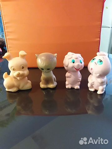Ретро игрушка резиновая