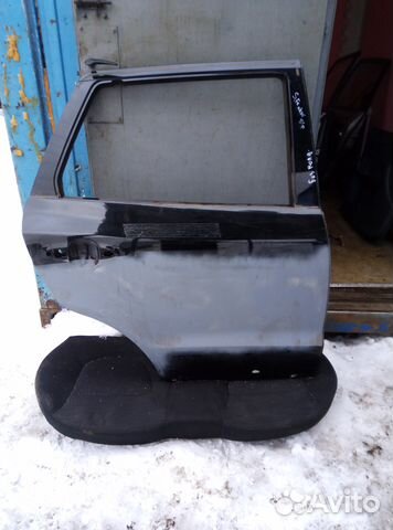 Санта фе 2 дверь задняя правая бу Санта фе 2 дверь задняя правая бу