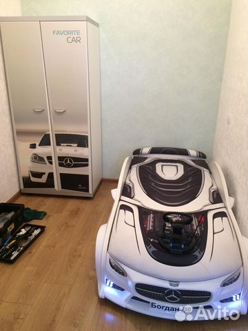 Кровать машина