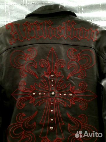 Affliction кожаная куртка Коллекционная модель