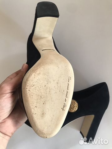 Туфли dolce gabbana 38,5 it, бу идеал