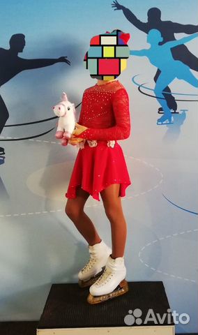 Продам платье для фигурного катания 116-122 Продам платье для фигурного катания 116-122