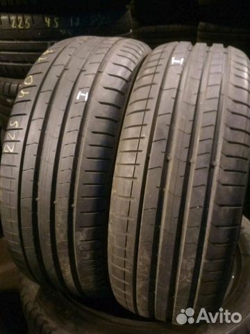225 40 19 2шт б/у Pirelli PZero PZ4