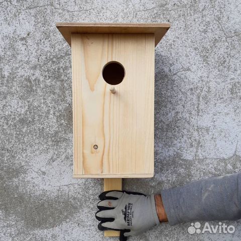 Скворечник кормушка для сада/парка синичник