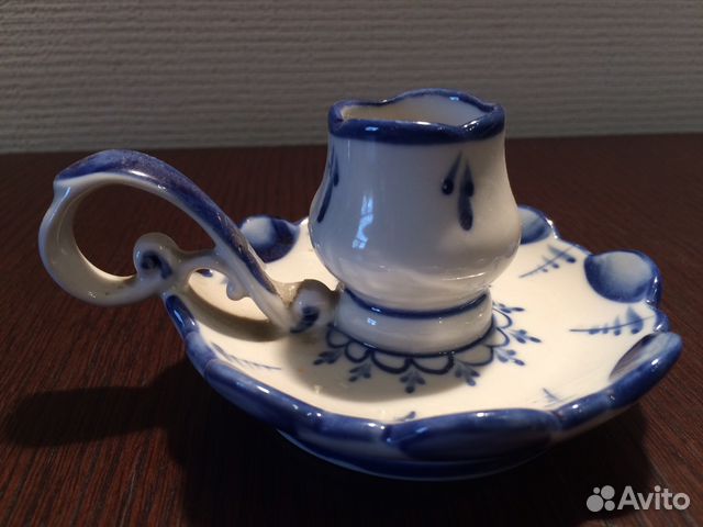 Подсвечник Гжель Подсвечник Гжель