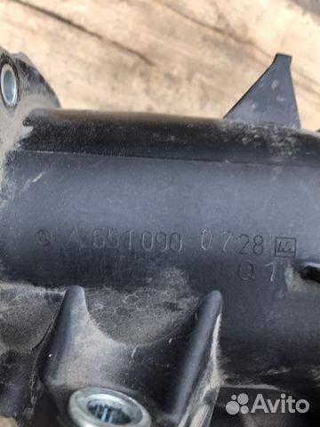 Патрубок впускного коллектора Mercedes-Benz X204 G