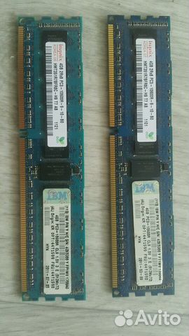 Hynix 4GB 2Rx8 PC3 - 10600R