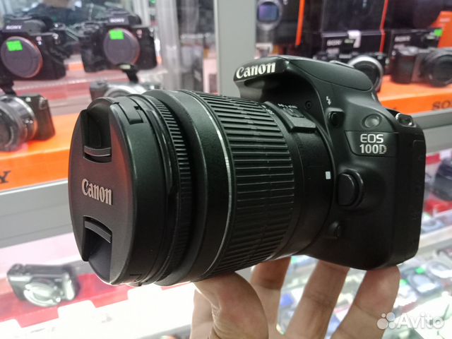 Canon EOS 100D kit 18-55mm пробег 4.692 кадра