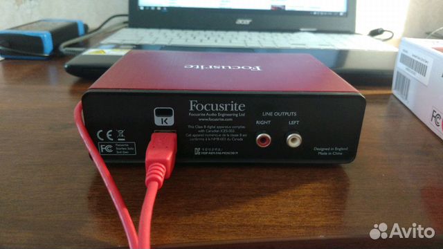 Звуковая карта Focusrite Scarlett Solo (2nd gen)