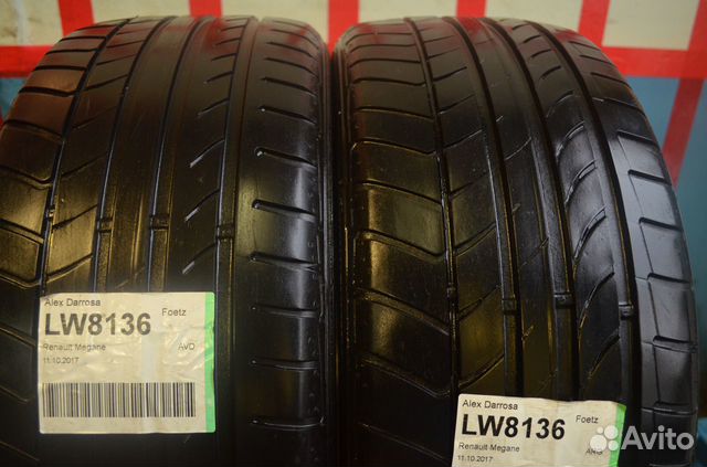 Летние шины 225/40/18 Dunlop Sp Sport Maxx TT