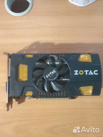 Видеокарта Zotak gtx 550ti