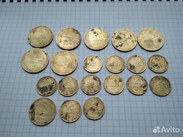20 монет раннего СССР одним лотом 20 монет раннего СССР одним лотом