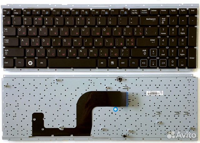 Клавиатура для ноутбука SAMSUNG RC510 с креплением Клавиатура для ноутбука SAMSUNG RC510 с креплением