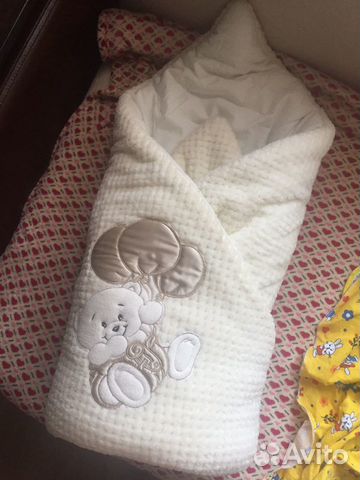 Зимний конверт на выписку