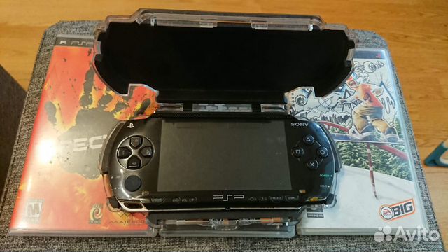 PSP Fat 1004 (+ 3 игры)