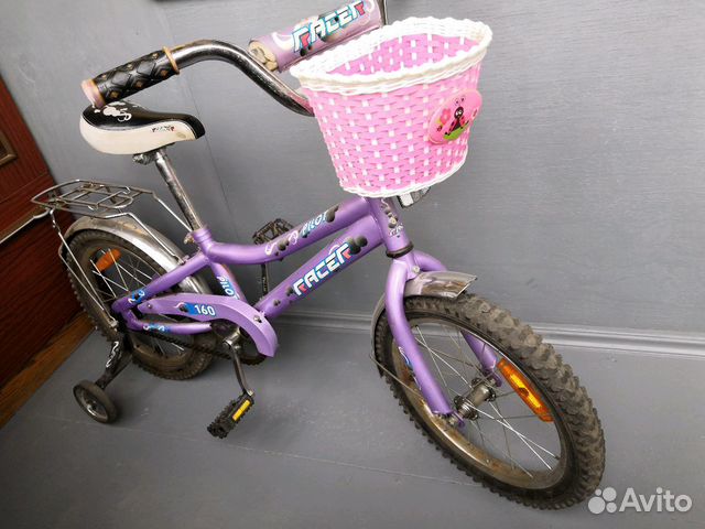Продам детский велосипед б/у (диаметр 16)