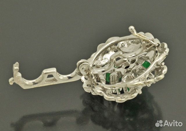 Клип для жемчужного колье золото 585 пр Бриллианты Клип для жемчужного колье золото 585 пр Бриллианты