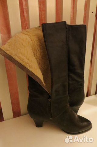 Сапоги зимние новые натуральная кожа