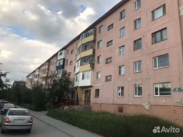 2-к квартира, 60 м², 2/5 эт.