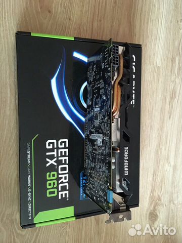 Видеокарта Nvidia Geforce gigabyte gtx 960 2gb