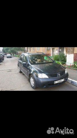 Renault Logan 1.6 МТ, 2007, битый, 200 000 км