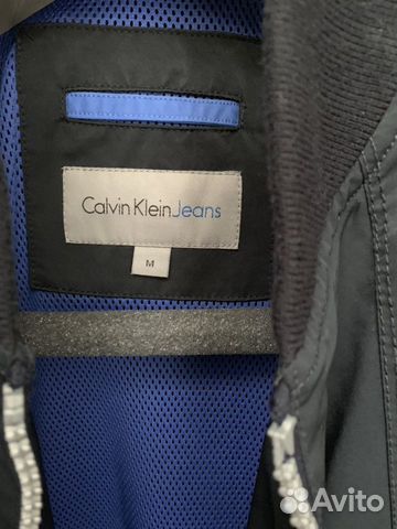 Мужская Куртка ветровка calvin klein jeans 48 р Мужская Куртка ветровка calvin klein jeans 48 р