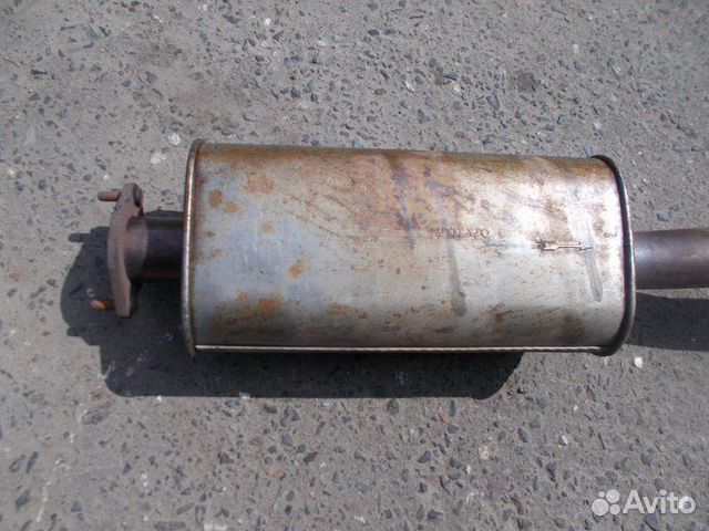 Глушитель Volvo S60 1.6T 2010-2013 Глушитель Volvo S60 1.6T 2010-2013