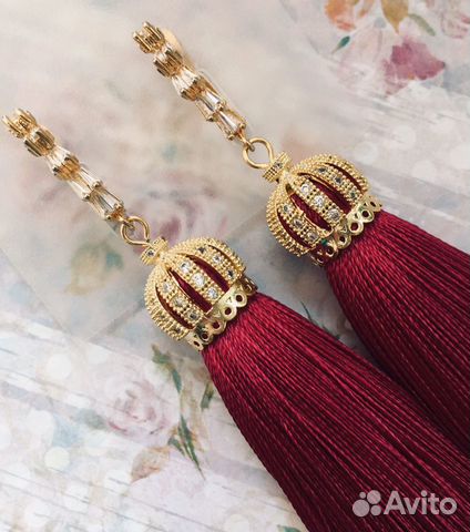 Серьги кисти Серьги кисти
