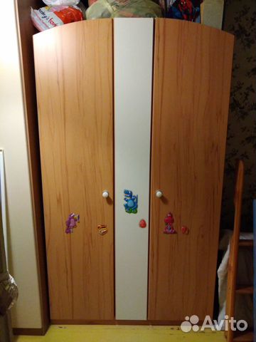 Детская спальня (кровать, шифоньер, комод с пелена