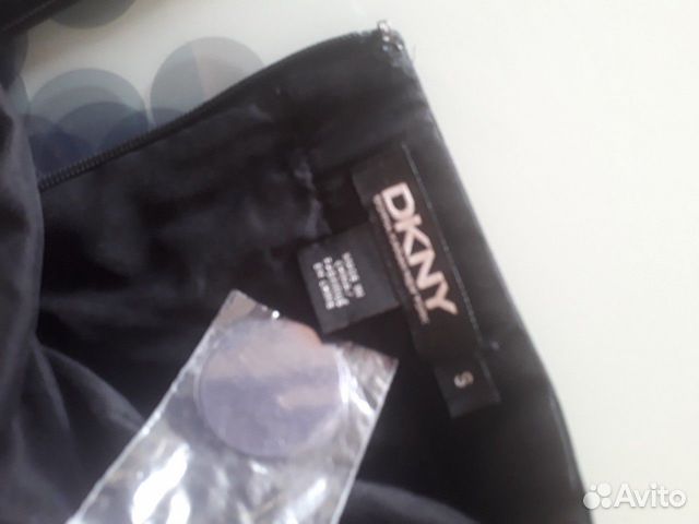 Юбка шелковая с пайетками dkny