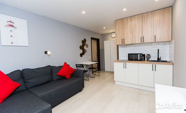 

Квартира-студия, 24 м², 1 кровать
