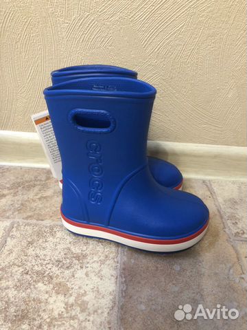 Сапоги crocs резиновые новые c9и с10 Сапоги crocs резиновые новые c9и с10