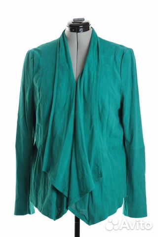 Кардиган dkny, замша натуральная, 50-52 Кардиган dkny, замша натуральная, 50-52