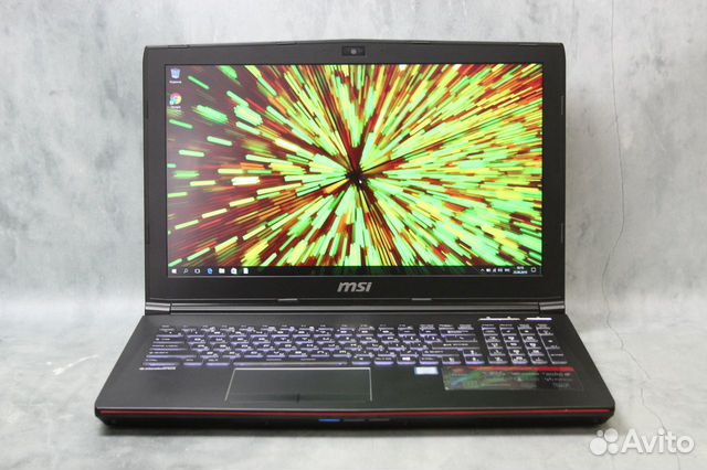 Игровой Ноутбук MSI i7/GeForce GTX 1050/16GB