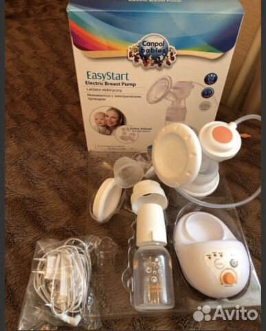 Новый молокоотсос электрический двухфазный Canpol