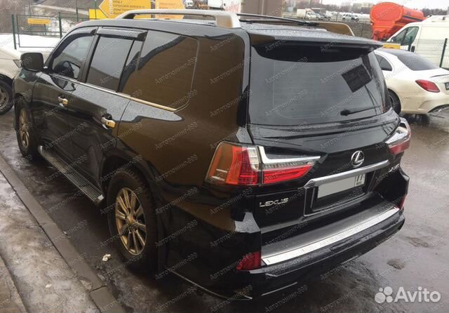 Комплект рестайлинга на Lexus LX570