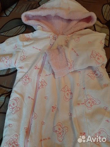 Флисовый комбинезон