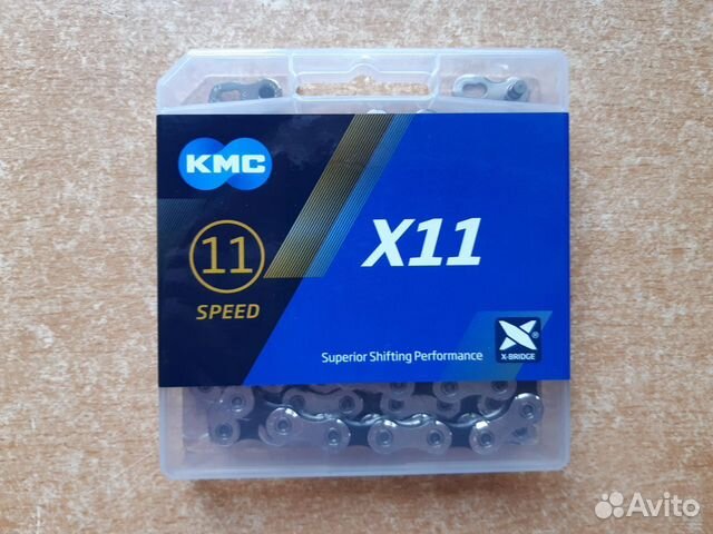 Новые цепи KMC X11 Silver / Black (11ск.)