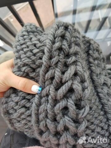 Свитер ручной крупной вязки Свитер ручной крупной вязки