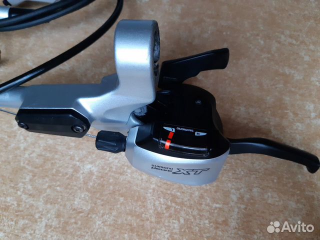 Тормоза гидравлика + манетки Shimano Deore XT
